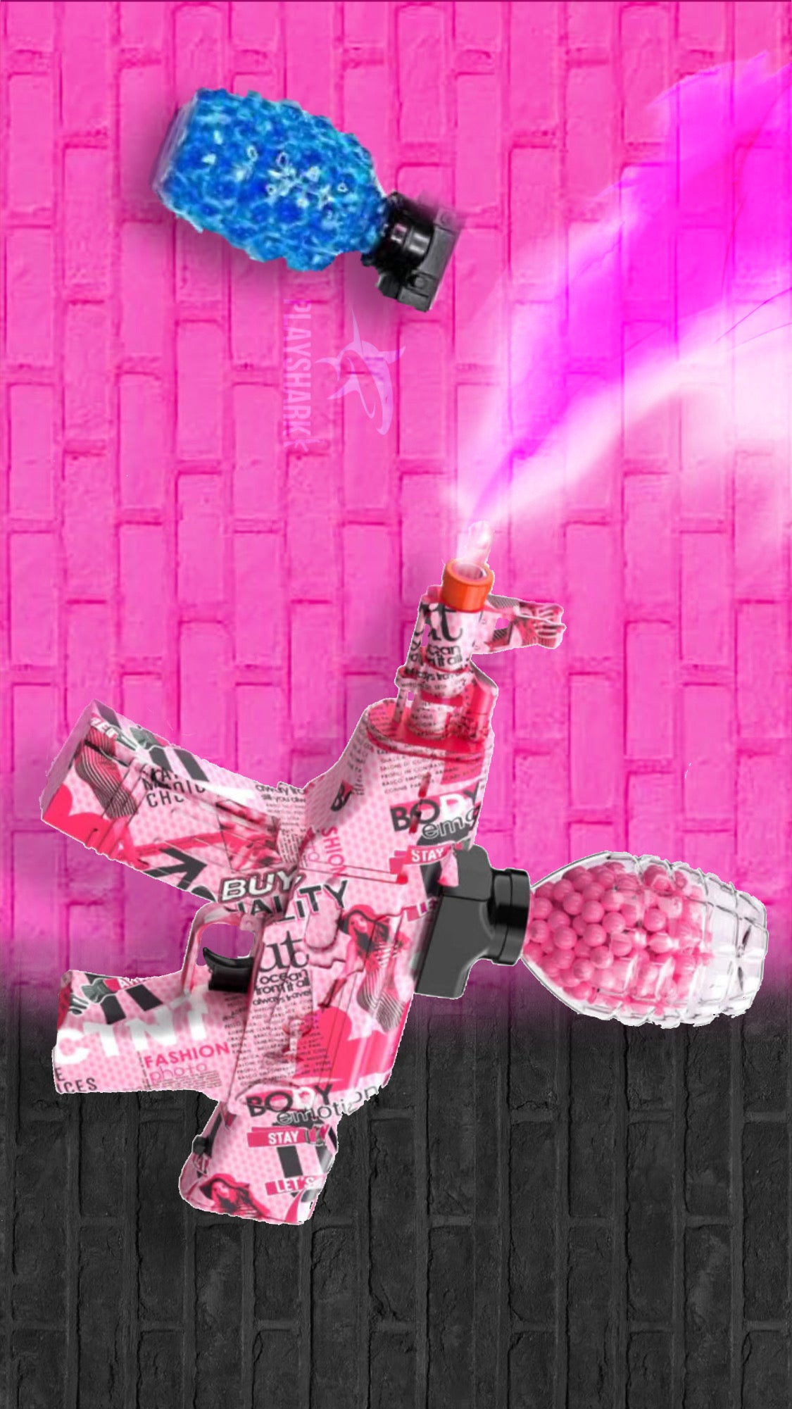 Arminha de Gel AKM47 - Rosa Orbeez